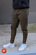 Brushed jersey tapered trousers VDLK 8031211 photo №4