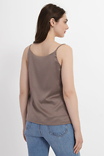 MERINDA lingerie-style silk top with thin straps Garne 3040212 photo №2