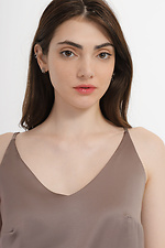 MERINDA lingerie-style silk top with thin straps Garne 3040212 photo №3