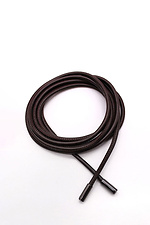 Women's belt made of eco-leather of brown color Garne 3300213 photo №1