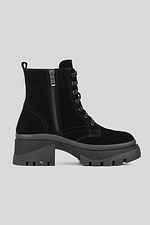 Suede boots on a massive sole  4206215 photo №3