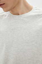 Світло-сіра трикотажна футболка з рукавами реглан GEN 8000215 фото №3