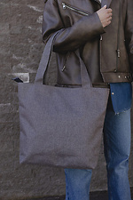 Szara torba na zakupy Michelle Without 8049215 zdjęcie №1