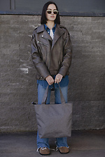 Michelle Gray Shopper Bag Without 8049215 photo №2