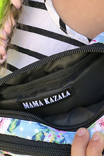 Детская овальная сумка на пояс бананка с рисунком Mamakazala 8038216 фото №2