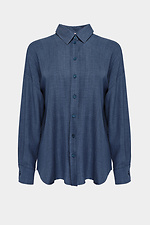 Classic cotton FLAVI shirt with off the shoulder and long sleeves Garne 3040217 photo №5