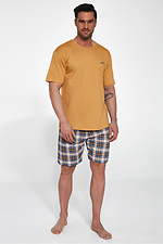 Бавовняна чоловіча піжама з шортами на літо Cornette 2026218 фото №1