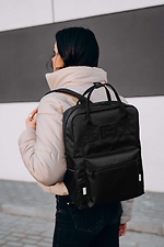 Черная молодежная сумка-рюкзак с карманом для ноутбука Mkey 8010218 фото №1