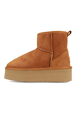 Rote Ugg Boots für Damen mit hoher Sohle Forester 4203219 Foto №2