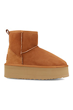 Rote Ugg Boots für Damen mit hoher Sohle Forester 4203219 Foto №3