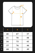 Men's T-shirt Oversized in a stripe Sea Black and white Teamv 8034219 photo №7