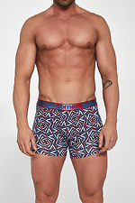 Cotton men's briefs shorts in a bright pattern Cornette 2026220 photo №1