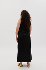 MEGG satin long dress in black Garne 3041220 photo №8
