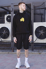 Herren-Strickshorts Gate Reflektierendes Schwarz Without 8049220 Foto №2