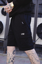 Herren-Strickshorts Gate Reflektierendes Schwarz Without 8049220 Foto №4