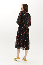 Довга шифонова сукня ZLATA в квітковий принт Garne 3040221 фото №3