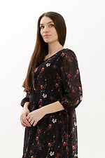 Довга шифонова сукня ZLATA в квітковий принт Garne 3040221 фото №4