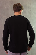 Schwarzes Shift-Sweatshirt aus Baumwolle GEN 8000222 Foto №3