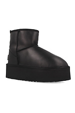 Women's winter ugg boots made of genuine leather on a high sole Forester 4203223 photo №2