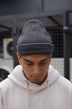 Doppelmütze aus Wollmischung mit Revers Without 8048223 Foto №2