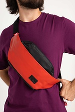 Red waist bag banana with one compartment GEN 9005224 photo №1