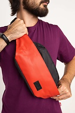 Red waist bag banana with one compartment GEN 9005224 photo №2