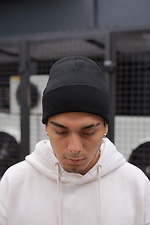 Double wool blend hat with lapel Without 8048225 photo №2