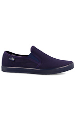 Sommersneaker aus blauem Stoff Las Espadrillas 4101226 Foto №1