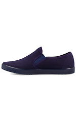Sommersneaker aus blauem Stoff Las Espadrillas 4101226 Foto №2