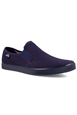 Sommersneaker aus blauem Stoff Las Espadrillas 4101226 Foto №4