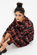 Checkered dress with red flounce Garne 3041227 photo №2
