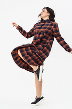Checkered dress with red flounce Garne 3041227 photo №9