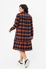Checkered dress with red flounce Garne 3041227 photo №10