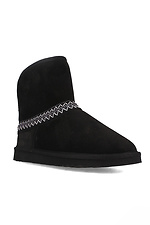 Women's Winter UGG Boots Inuit Black Black Forester 4203229 photo №1