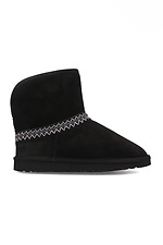 Women's Winter UGG Boots Inuit Black Black Forester 4203229 photo №3