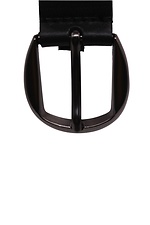 Women's black belt made of genuine leather Garne 3300230 photo №3