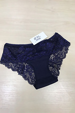 Damen-Blind-Gabriella-Höschen blau ORO 4027233 Foto №1