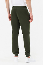 Męskie spodnie sportowe w kolorze khaki GEN 7775234 zdjęcie №4