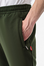 Męskie spodnie sportowe w kolorze khaki GEN 7775234 zdjęcie №5