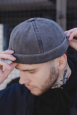 Herren Docker Cap Monarch Grau Without 8049234 Foto №2