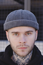 Herren Docker Cap Monarch Grau Without 8049234 Foto №4