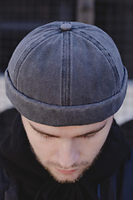 Herren Docker Cap Monarch Grau Without 8049234 Foto №5