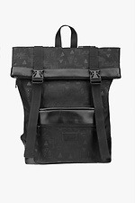 Large youth roll-top backpack with laptop pocket Mkey 8010235 photo №1
