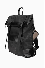 Large youth roll-top backpack with laptop pocket Mkey 8010235 photo №2