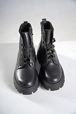 Women's black winter boots 4206236 photo №1