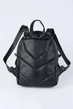 Маленький городской рюкзак из черного кожзама SGEMPIRE 8015236 фото №2