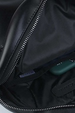 Маленький городской рюкзак из черного кожзама SGEMPIRE 8015236 фото №4