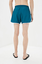 Turquoise raincoat swim shorts GEN 8000237 photo №2
