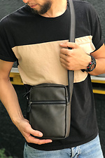Універсальна сумка через плече месенджер з зовнішньою кишенею Mamakazala 8038238 фото №5