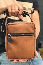 Versatile messenger shoulder bag with external pocket Mamakazala 8038239 photo №2